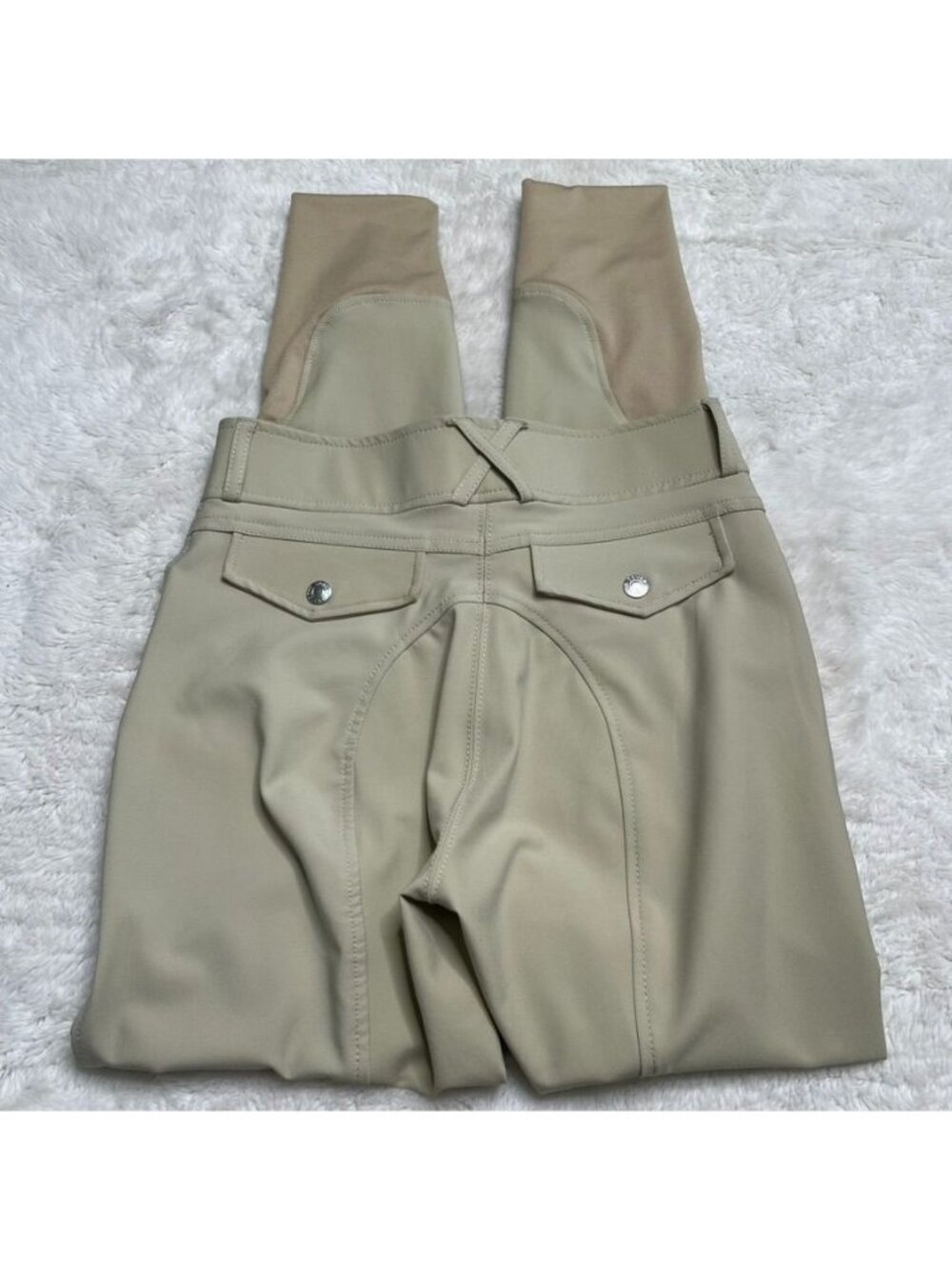 Dover Saddlery Riding Breeches Tan Beige Equestrian Pants Womens Size 26